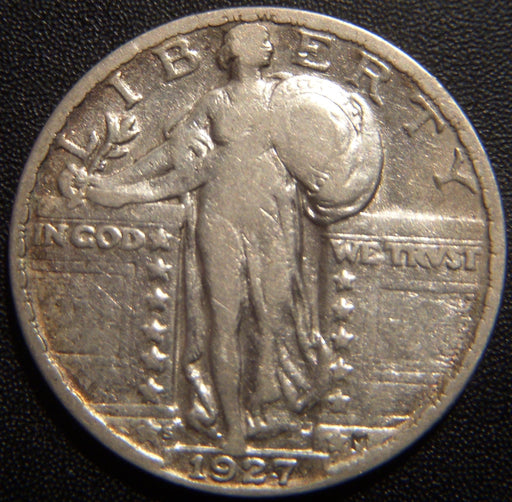 1927-S Standing Quarter - Fine