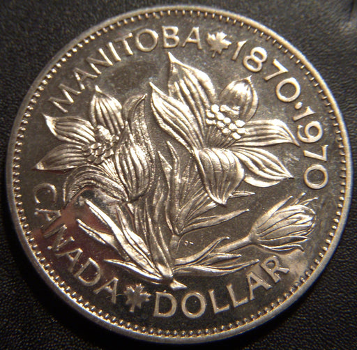 1970 Manitoba Canadian Dollar - Unc.