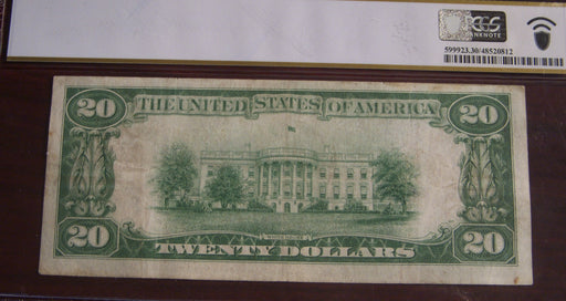 1928 $20 Gold Certificate - PCGS VF30