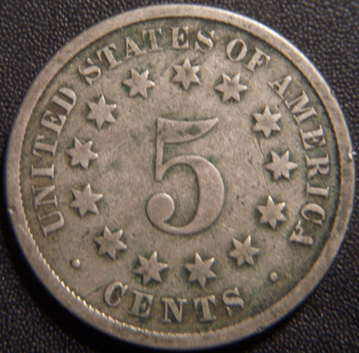 1872 Shield Nickel - Good