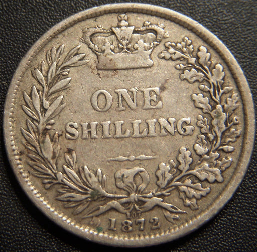 1872 Shilling - Great Britain
