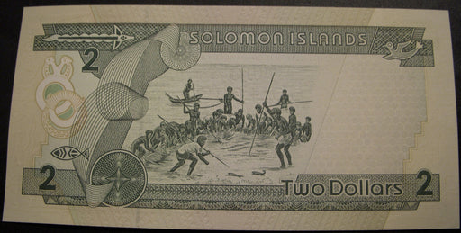 1986 Two Dollar Note - Solomon Islands