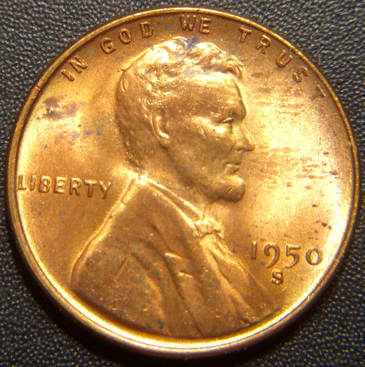 1950-S Lincoln Cent - Uncirculated