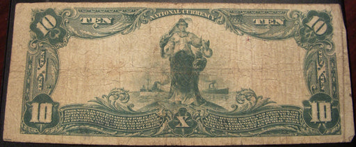 1902 $10 National Currency - Lincolnton, NC Bank# 8184