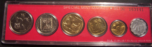 1971 6 Coin Mint Set - Israel