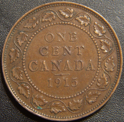 1915 Canadian Large Cent - Extra Fine