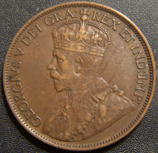 1913 Canadian Large Cent - Extra Fine