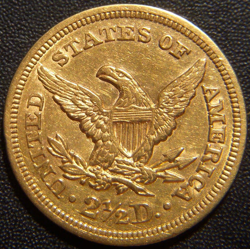 1852 $2.50 Gold Piece - Extra Fine