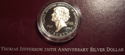 1993-S T. Jefferson Commemorative Dollar - Proof