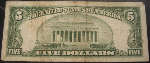 1928F $5 United States Note - FR# 1531