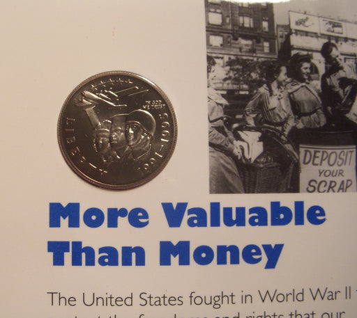 1991-1995-P World War II Uncirculated Half Dollar - Young Collector's Set