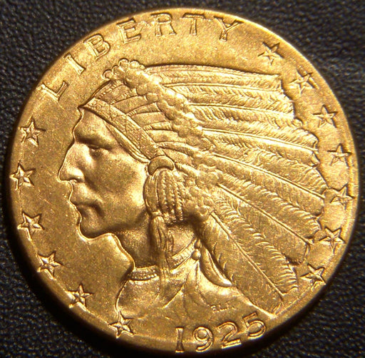 1925-D $2.50 Gold Piece - Uncirculated