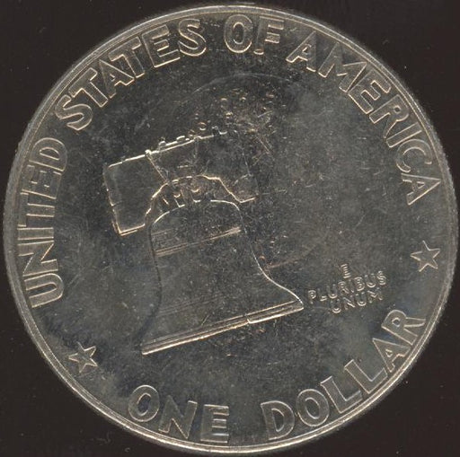 1976-D Eisenhower Dollar - T1 Bold AU/Unc.
