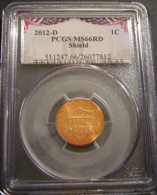 2012-D Lincoln Cent - PCGS MS66RD