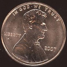 2007 Lincoln Cent - Uncirculated