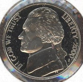 2000-S Jefferson Nickel - Proof