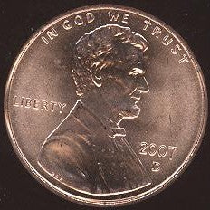 2007-D Lincoln Cent - Uncirculated