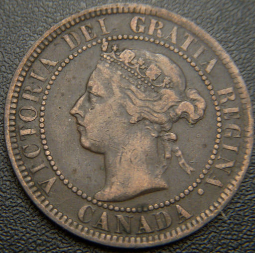 1901 Canadian Large Cent VG/F