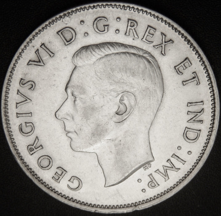 1938 Canadian Half Dollar EF/A