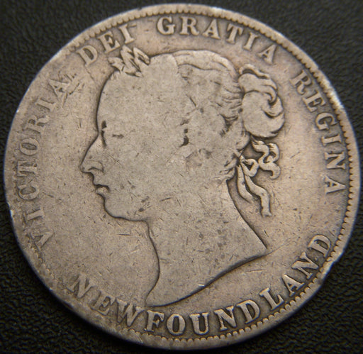 1896 New Foundland 50C - VG
