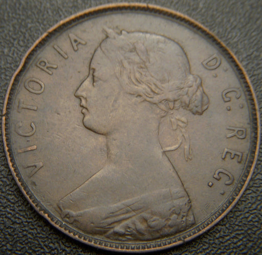 1880 New Foundland Cent - Low 0 VF