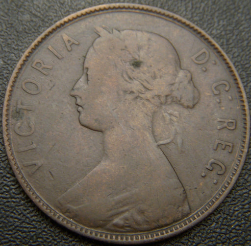 1880 New Foundland Cent - Evan 0  VG
