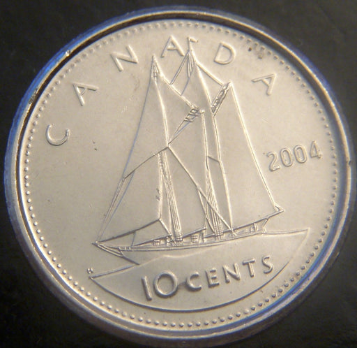 2004P Canadian 10C - Unc.
