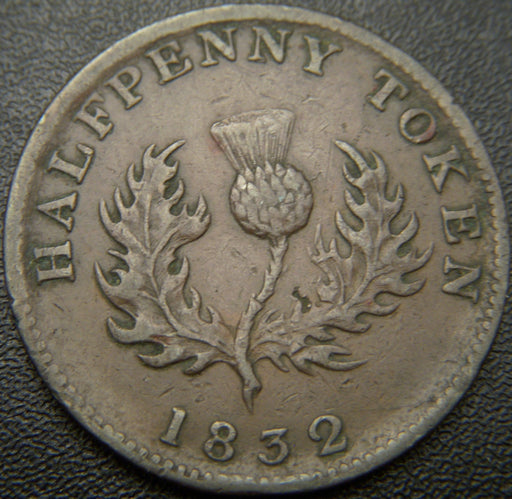 1832 Half Penny Nova Scotia