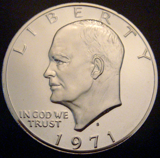 1971-S Eisenhower Dollar - Silver Proof