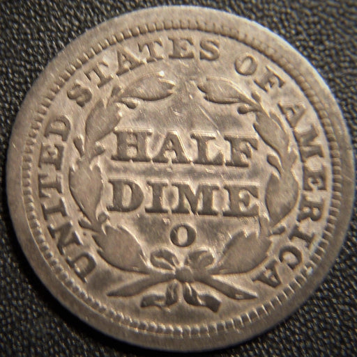1853-O Seated Half Dime - Arrows Fine+