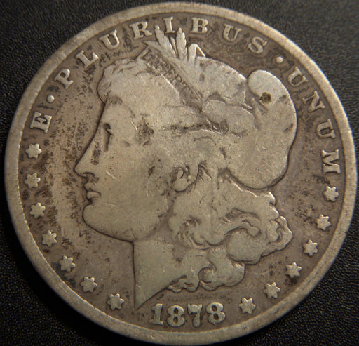1878-CC Morgan Dollar - Very Good