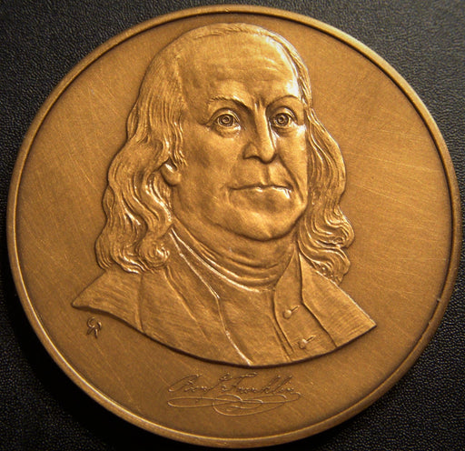 1980 Ben Frankin - Franklin Mint Society Medal