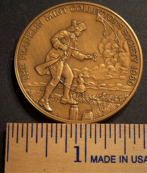 1980 Ben Frankin - Franklin Mint Society Medal