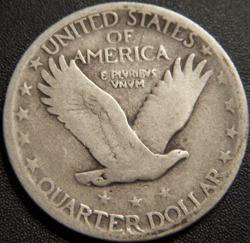 1927-S Standing Quarter - Good