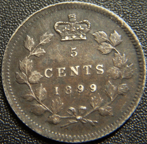 1899 Canadian Five Cent - Extra Fine