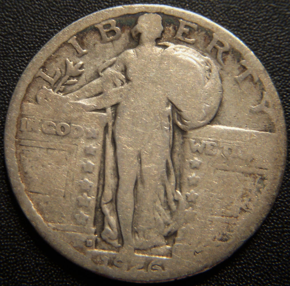 1926-D Standing Quarter - Good