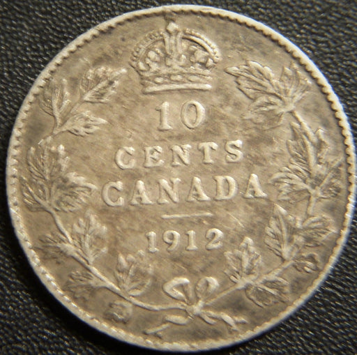 1912 Canadian Ten Cent - Fine