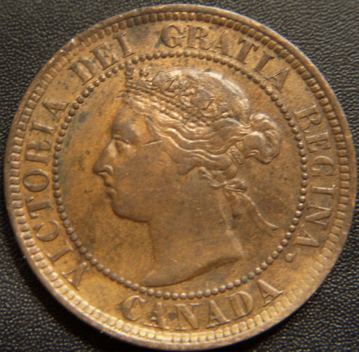 1884 Canadian Large Cent - Very Fine