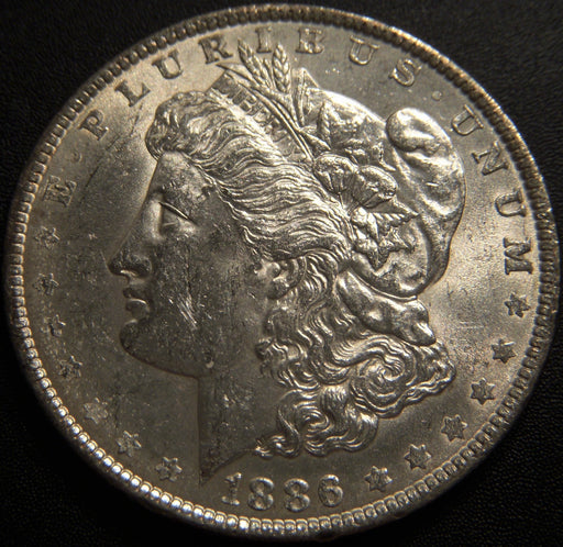 1886 Morgan Dollar - AU