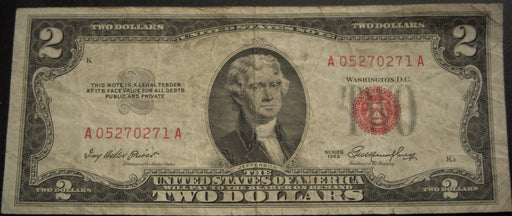 1953 $2 United States Note - FR# 1509