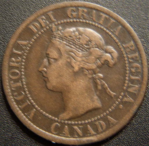 1895 Canadian Large Cent - Fine