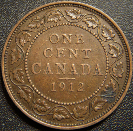 1912 Canadian Large Cent - Very Fine