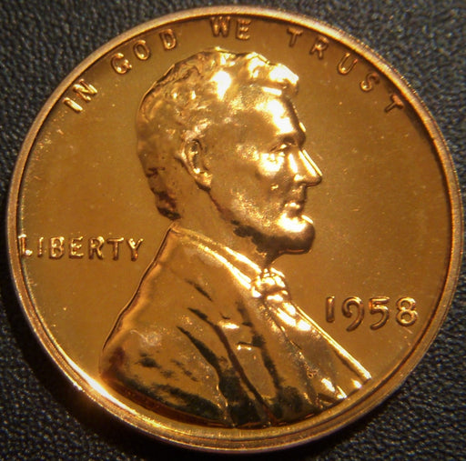 1958 Lincoln Cent - Proof