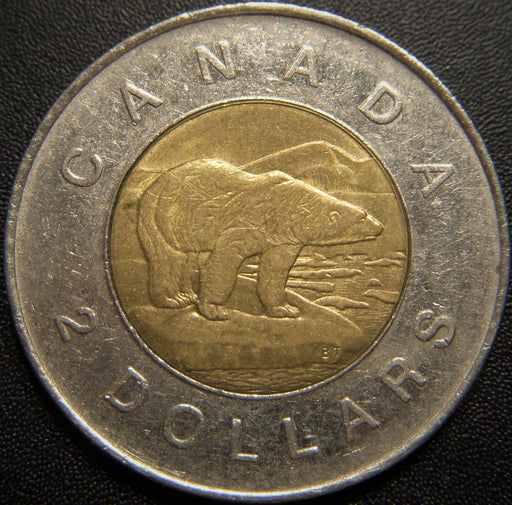 2001 Canadian $2 Dollar - VF to AU