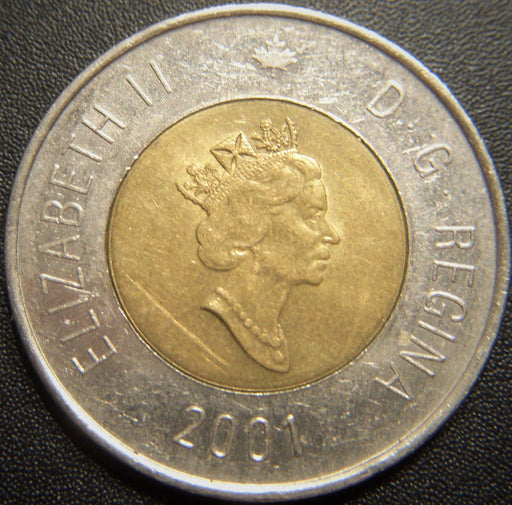 2001 Canadian $2 Dollar - VF to AU