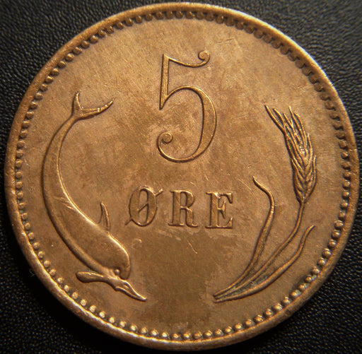 1899 5 Ore - Denmark