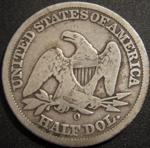 1855-O Seated Half Dollar - Good