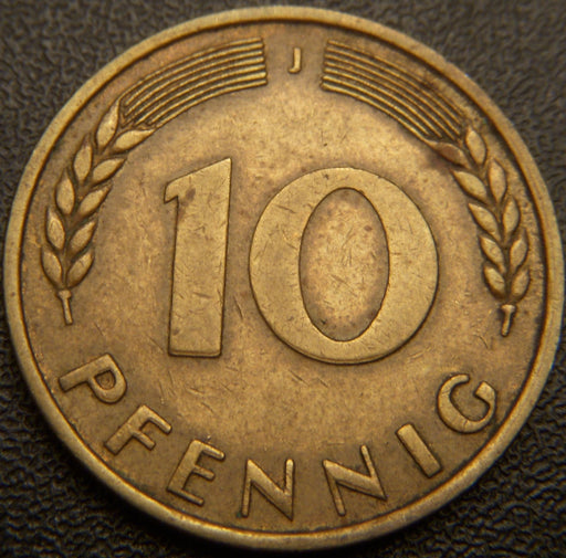 1949J 10 Pfennig SL- Germany
