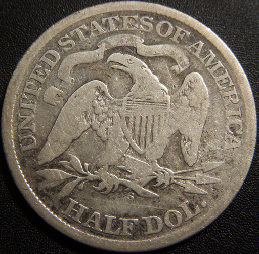 1867-S Seated Half Dollar - Good