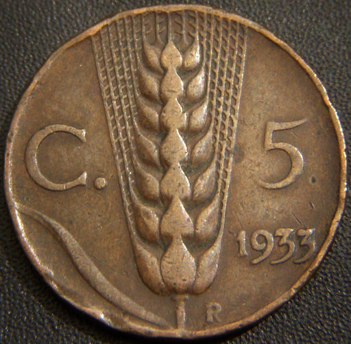 1933R 5 Centesimi - Italy